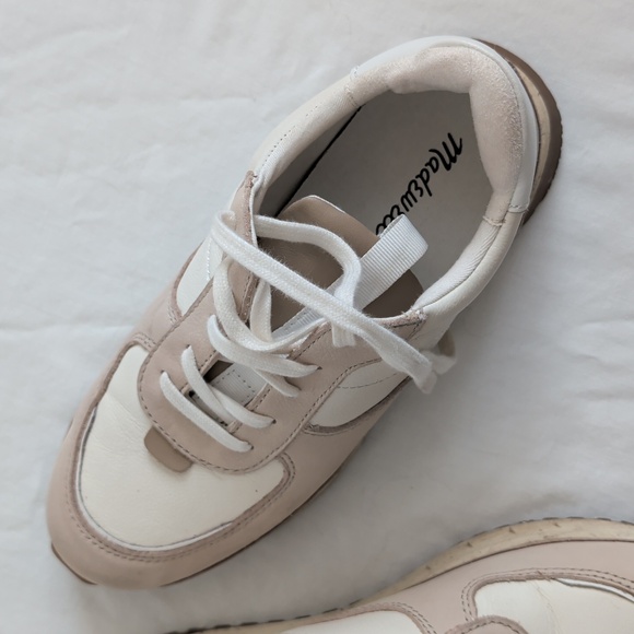 Madewell Kickoff Trainer Sneakers In Nubuck And Nappa Leather - Picture 3 of 14